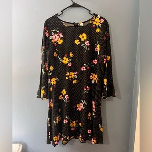 Old navy floral dress size large